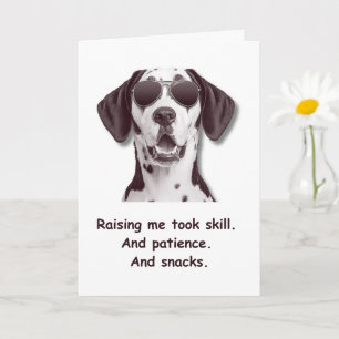 Funny Mom Card Raising Me Took Skill Humor