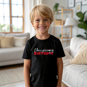Funny mom cherry vibe slogan birthday T-Shirt