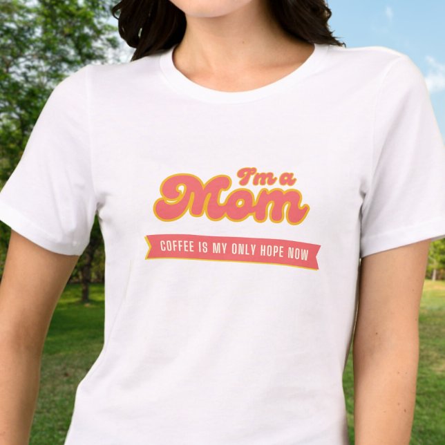 Funny Mom - Coffee is my only hope  Tri-Blend Shirt (Creator Uploaded)