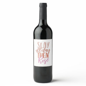 Funny Mom Life Wine Lover Girl Boss Pink Quote Fau Label
