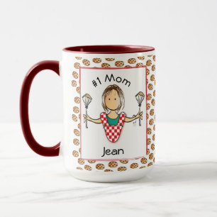 Funny Mom Mother Grandmother Cartoon Coffee  Mug