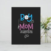 Funny Mom of Boys Proud Mom Good Mothers Day (Standing Front)