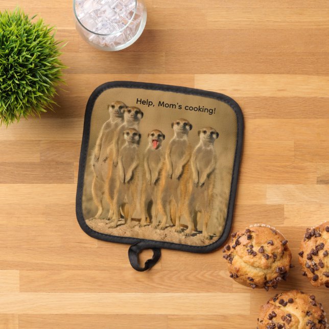 Funny Mom Pot Holder (Top Down)