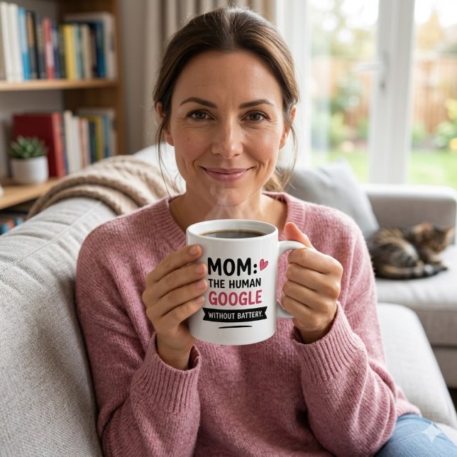 Funny Mom The Human Google Coffee Mug (Creator Uploaded)