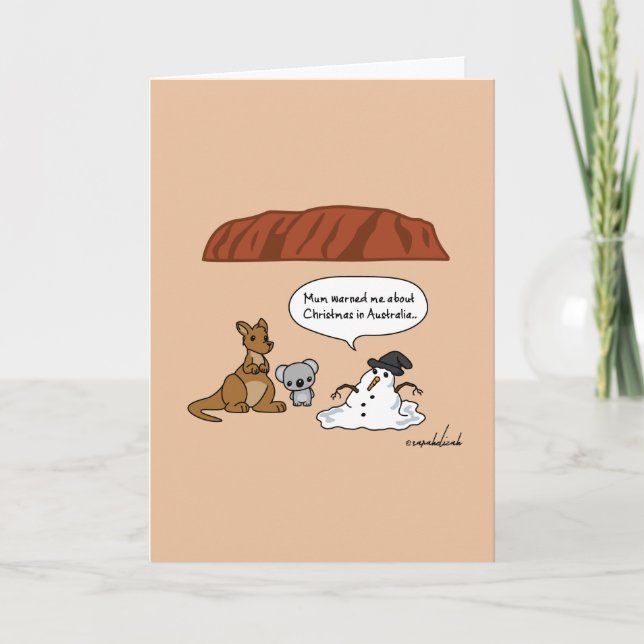 Funny Mom Warned Me About Christmas Card (Front)