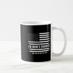 Funny Moms Favorite Child Son Daughter I'm Mom's F Coffee Mug