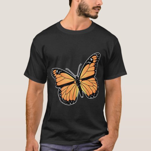 Funny Monarch Butterfly Art Men Women Entomology B T_Shirt