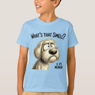 Funny Monday Smell Humor Quote T-Shirt