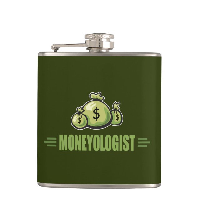 Funny Money Flask (Front)