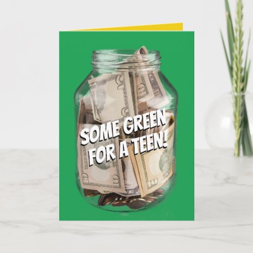 Funny Money For Teen’s Birthday