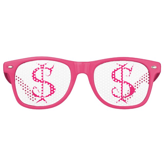 Funny Money Novelty Glasses (Front)