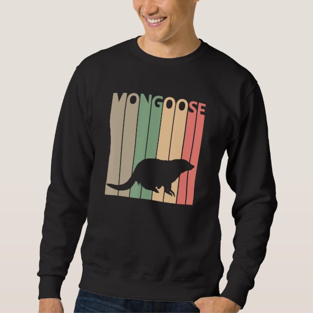 Funny Mongoose Costume Sweatshirt (Front)