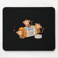 Funny Monkey Anti Depressant Zoo Boys Girls Kids P
