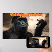 Meme monkey funny | Sticker