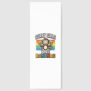 Funny Monkey Banana Vintage Engraving Shirt Design Bookmarks
