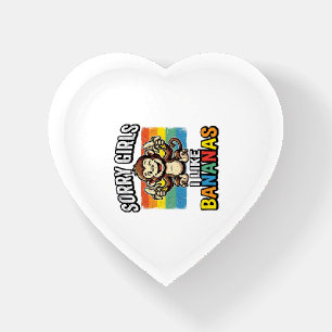Funny Monkey Banana Vintage Engraving Shirt Design Paperweight