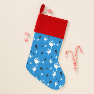 Funny Monkey Christmas Stocking Wrapping Paper