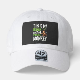 Funny Monkey Costume Halloween Vector 47 Brand Hat