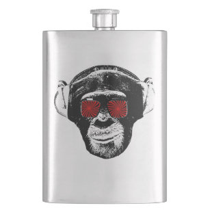 Funny monkey flask