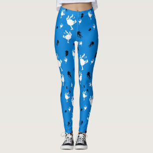 Funny Monkey Leggings – Playful Primate Print Yoga