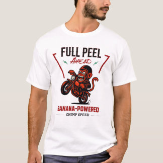 Funny Monkey Motorcycle T-Shirt