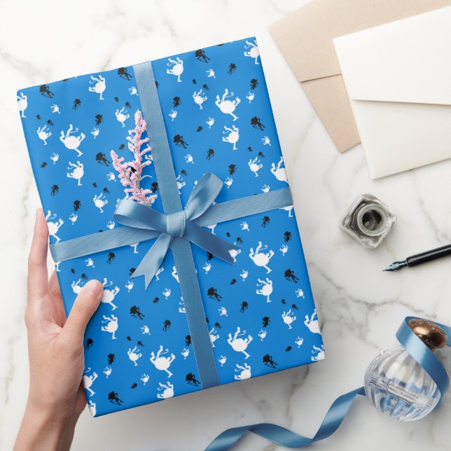 Funny Monkey Playful Primate Gift Wrap (Gifting)