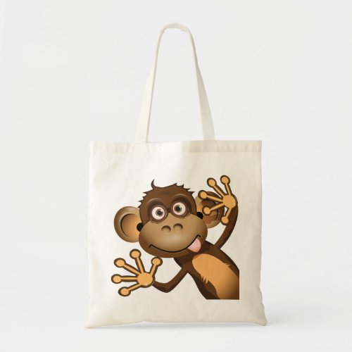 Funny Monkey Tote Bag