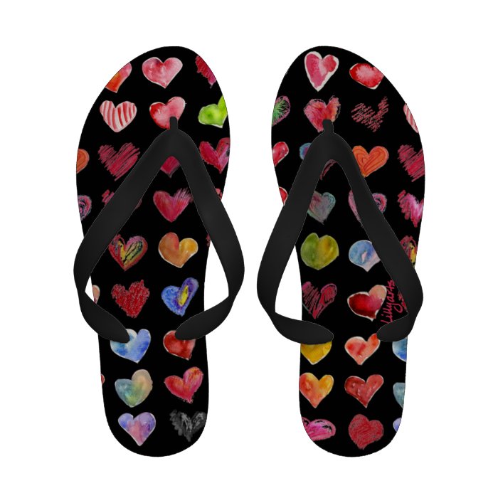 Hearts on Feet Sandals