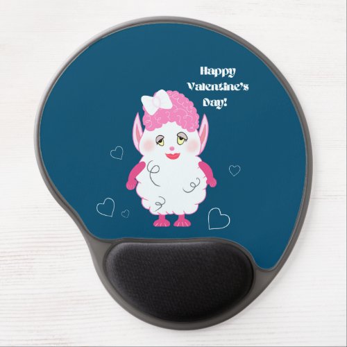 Funny monster gel mouse pad