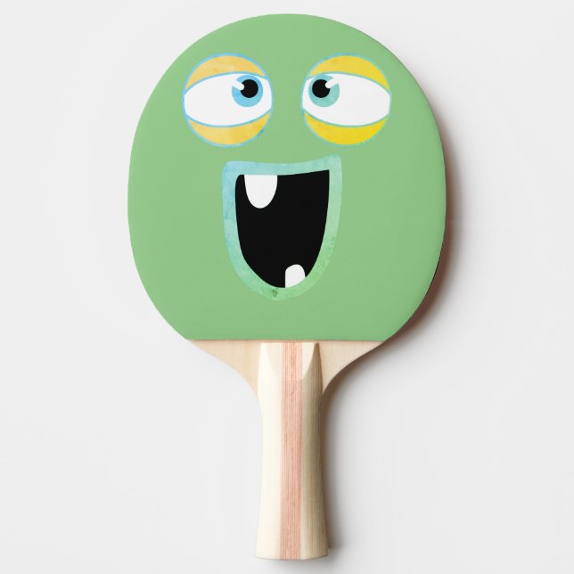 Funny Monster Ping Pong Paddle (Front)