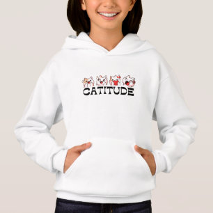 Funny Mood Cats – Full of Fun & Emotions Kids  Hoodie