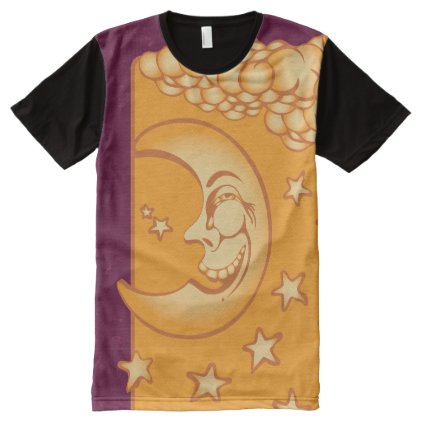 Funny Moon All-Over-Print T-Shirt