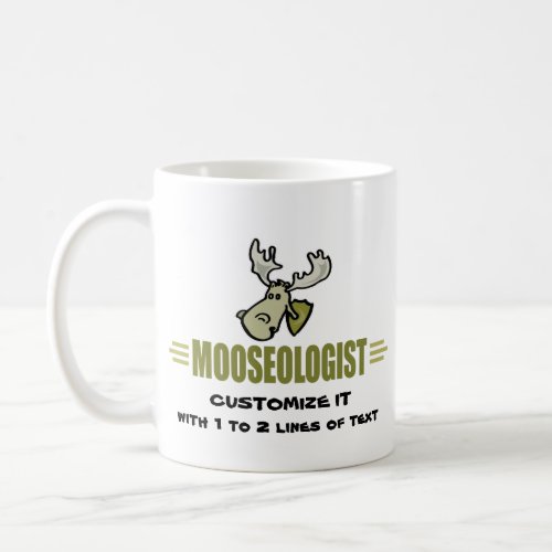 Funny Moose Coffee Mug