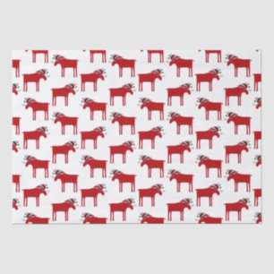 Funny Moose Holiday Tissue Paper