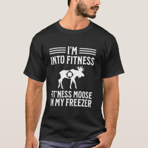 Funny Moose Hunting Hunter Long Sleeve T Shirt