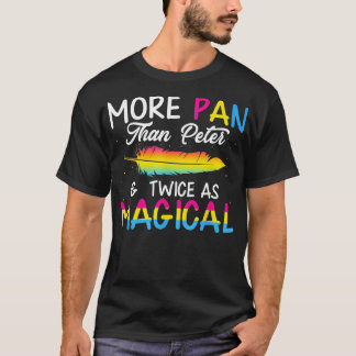 Funny More Pan Than Peter LGBTQ Pansexual Pride G T-Shirt