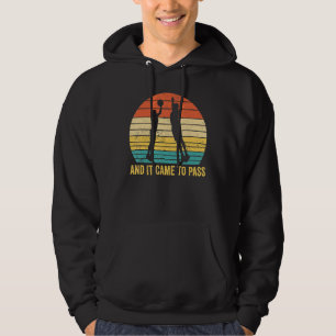 Funny Mormon Missionary LDS Basketball And It Came Hoodie