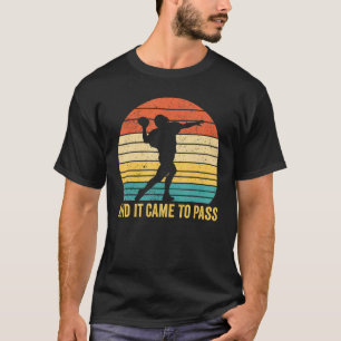 Funny Mormon Missionary LDS Football And It Came T T-Shirt
