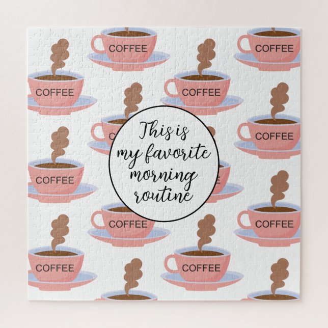 Funny Morning Coffee Jigsaw Puzzle (Vertical)