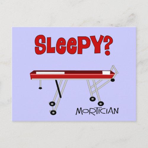 Funny Mortician Gifts Postcard