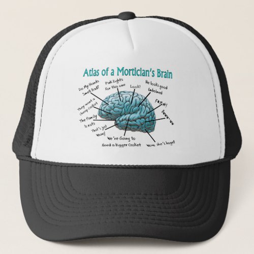 Funny Mortician Gifts Trucker Hat