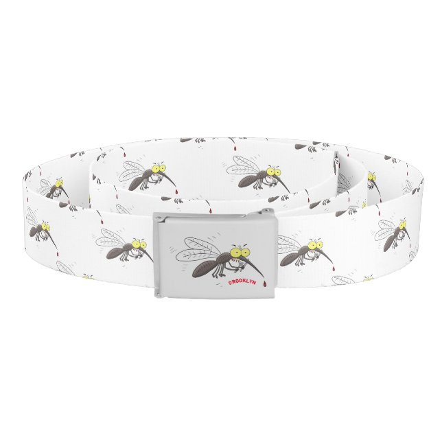 Funny mosquito insect cartoon illustration belt (Coil)