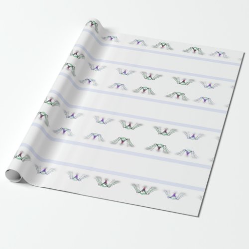 Funny mosquito wrapping paper