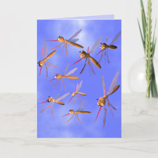 Funny Mosquitoes Card
