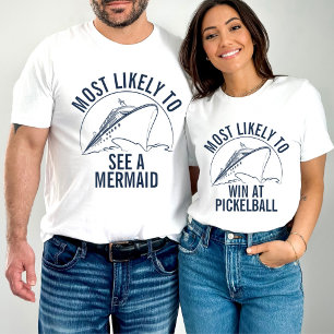 Funny Most Likely To Group Cruise Family Vacation T-Shirt