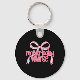 Funny Mother Baby Nurse Keychain