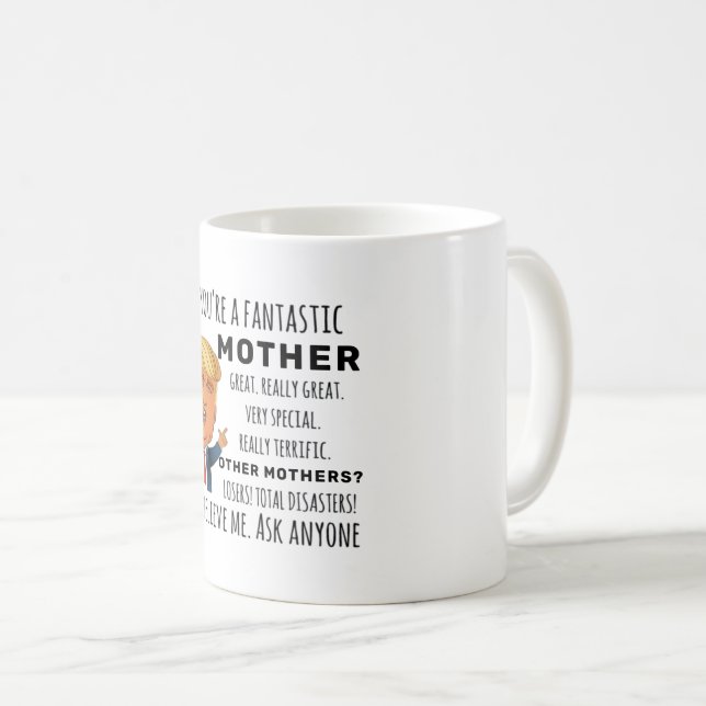 One Awesome Mom Funny Coffee Mug - Best Christmas Gifts for Mom