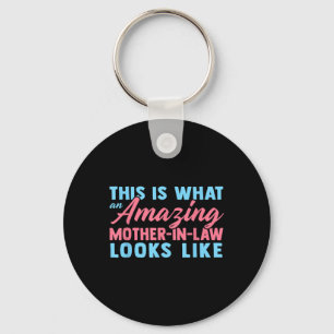 Funny Mother In Law From Daughter Mothers Day Wome Keychain