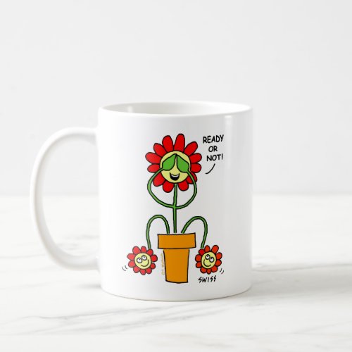Funny Mother of Twins or Flower Gardener Coffee Mug