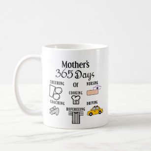 Funny Mother's 365 days of Tasks Coffee Mug